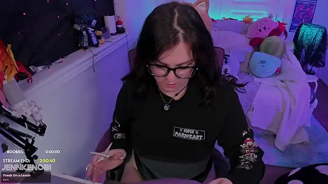 Snapshot of JennKenobi chatting on October 21, 2:51 pm JennKenobi online show from October 21, 2:51 pm