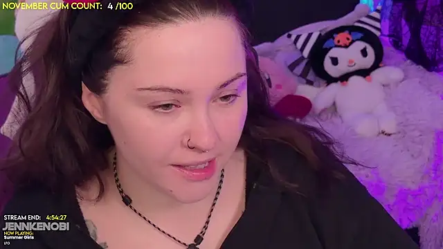 Snapshot of JennKenobi chatting on November 4, 3:44 pm JennKenobi online show from November 4, 3:44 pm