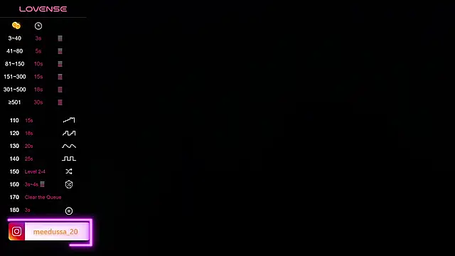 meedussa 20  online show from January 9, 9:23 am