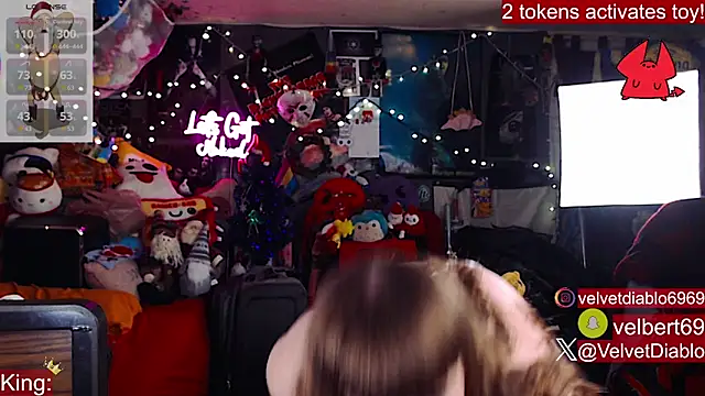 VelvetDiablo online show from December 23, 1:25 am