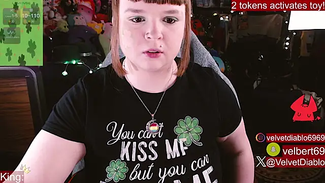 VelvetDiablo online show from March 18, 12:25 am