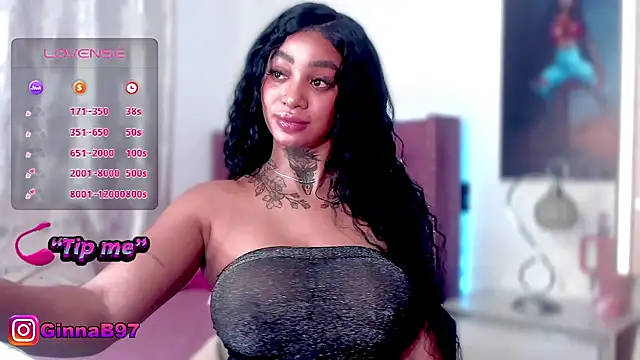 Snapshot of GinnaBolton chatting on January 18, 7:01 am GinnaBolton online show from January 18, 7:01 am