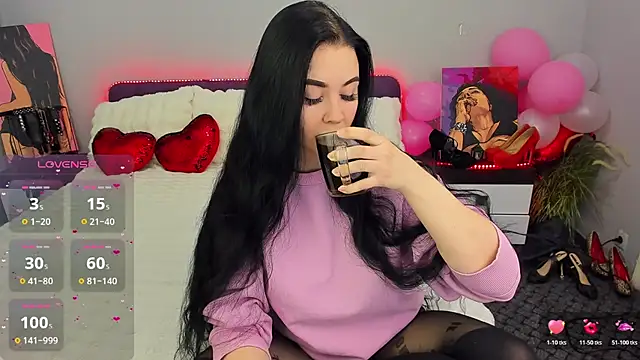 KeiraChoCo online show from April 17, 7:50 pm