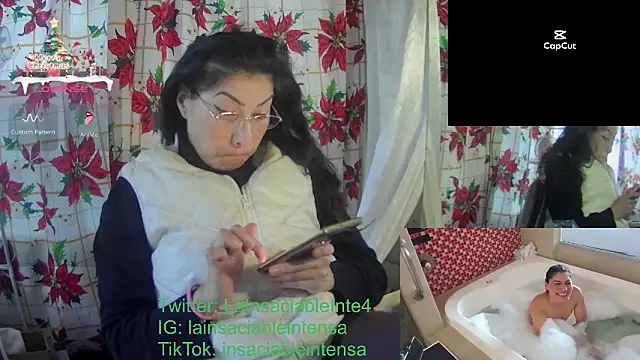 Snapshot of LaInsaciableIntensa chatting on January 4, 8:05 pm LaInsaciableIntensa online show from January 4, 8:05 pm