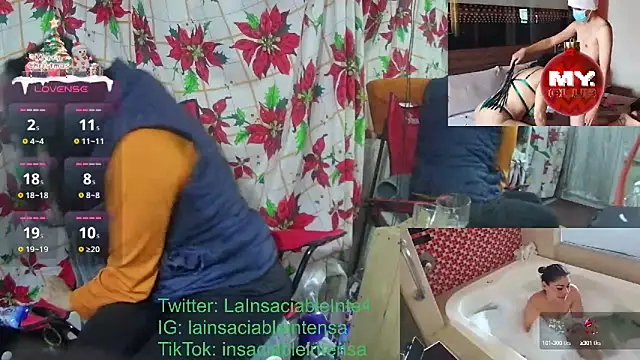 Snapshot of LaInsaciableIntensa chatting on January 8, 1:41 pm LaInsaciableIntensa online show from January 8, 1:41 pm