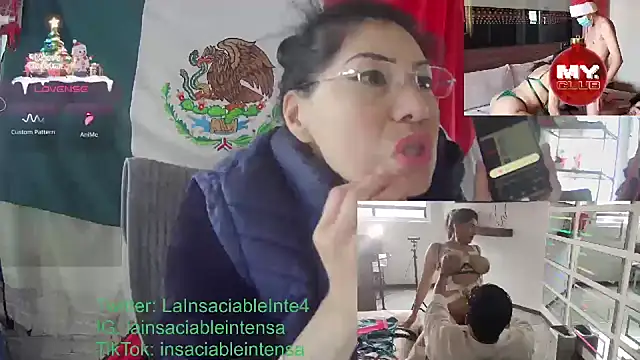 Snapshot of LaInsaciableIntensa chatting on January 14, 3:04 pm LaInsaciableIntensa online show from January 14, 3:04 pm
