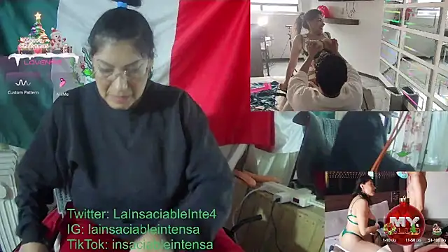Snapshot of LaInsaciableIntensa chatting on January 20, 10:15 pm LaInsaciableIntensa online show from January 20, 10:15 pm