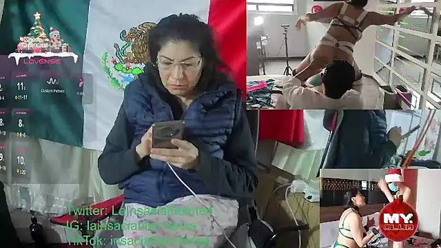 Snapshot of LaInsaciableIntensa chatting on January 21, 1:54 pm LaInsaciableIntensa online show from January 21, 1:54 pm