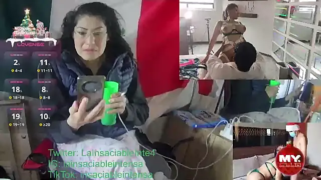 Snapshot of LaInsaciableIntensa chatting on January 23, 1:45 pm LaInsaciableIntensa online show from January 23, 1:45 pm