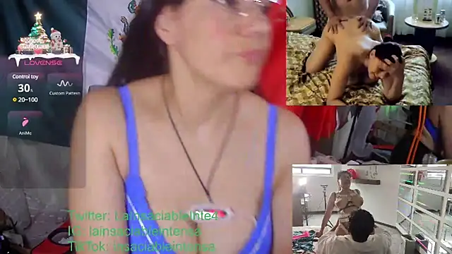 Snapshot of LaInsaciableIntensa chatting on February 2, 11:00 pm LaInsaciableIntensa online show from February 2, 11:00 pm