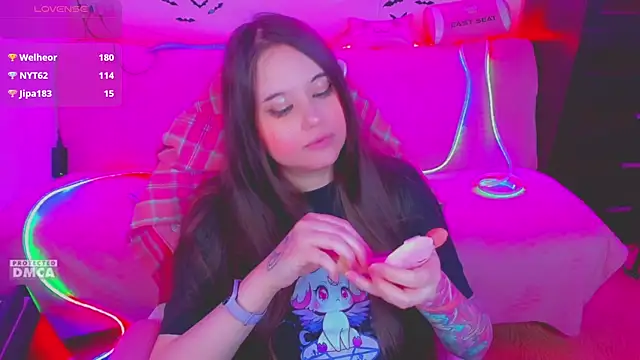 Lolisuccub online show from April 19, 4:28 pm