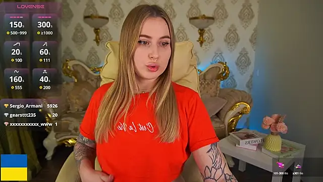 ArolinaNight online show from February 1, 1:02 am