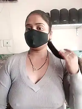 Snapshot of Janhvi_Bhabhi chatting on January 26, 10:45 am Janhvi Bhabhi online show from January 26, 10:45 am