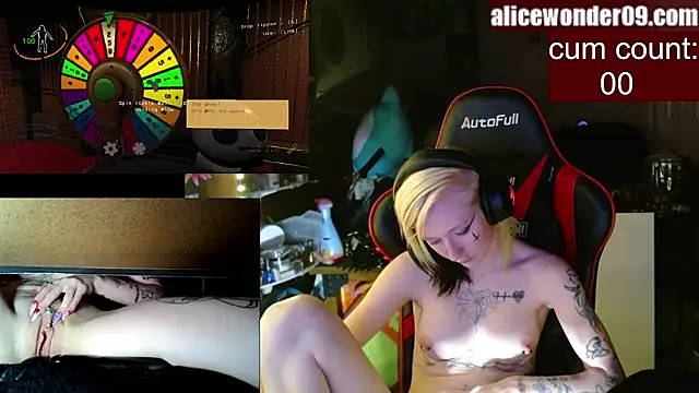 alicewonder09 online show from February 2, 10:57 am