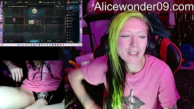 alicewonder09 online show from March 16, 3:12 am