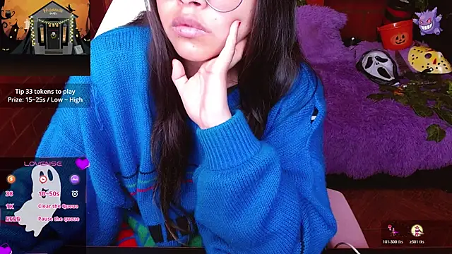 Snapshot of MidoriQuiinn chatting on October 23, 2:05 pm MidoriQuiinn online show from October 23, 2:05 pm