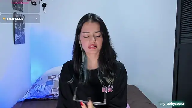 Snapshot of Abby_Saenz01 chatting on October 10, 6:29 pm Abby Saenz01 online show from October 10, 6:29 pm