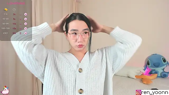 Snapshot of Ren_yoon chatting on September 27, 1:10 am Ren yoon online show from September 27, 1:10 am