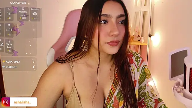 Snapshot of ashalisha chatting on April 8, 2:50 pm ashalisha online show from April 8, 2:50 pm