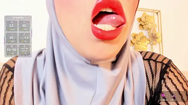Snapshot of hanajameela chatting on June 6, 11:59 am hanajameela online show from June 6, 11:59 am