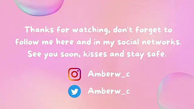 Ambeerouse online show from January 13, 1:02 am