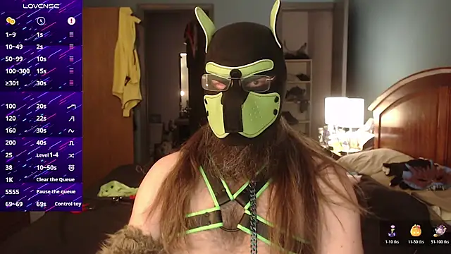 kinkywolf429 online show from November 18, 5:17 pm