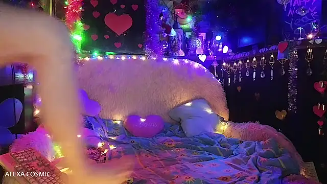 Snapshot of Alexa_Cosmic chatting on January 14, 2:50 am Alexa Cosmic online show from January 14, 2:50 am