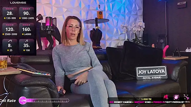 Snapshot of Joy_Latoya chatting on May 11, 9:04 am Joy Latoya online show from May 11, 9:04 am