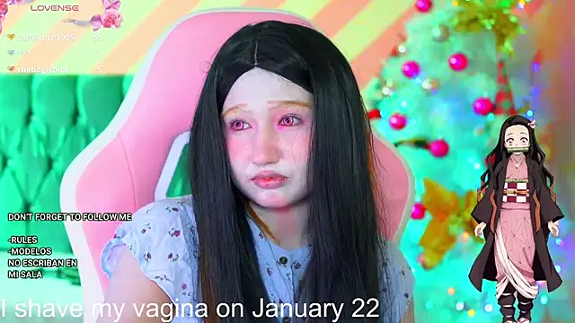 Snapshot of Pinkie_Princes chatting on December 23, 4:33 am Pinkie Princes online show from December 23, 4:33 am