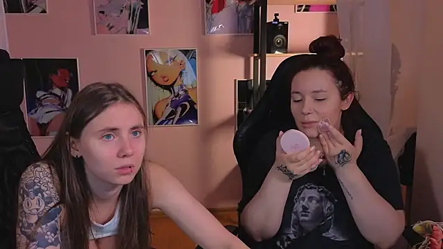 Snapshot of _AnnaStark_ chatting on October 9, 8:07 pm AnnaStark online show from October 9, 8:07 pm