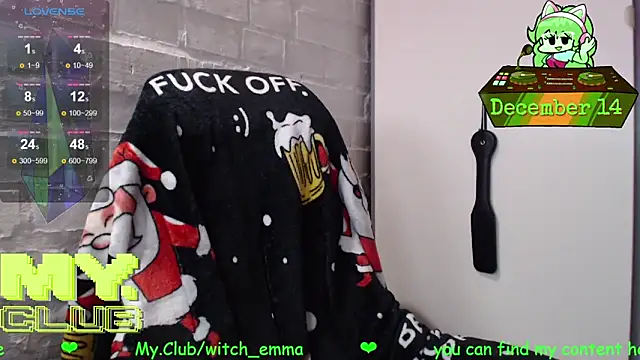 Witch Emma online show from December 14, 9:14 am