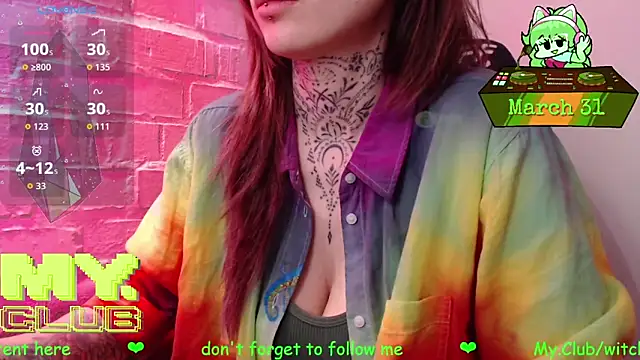 Witch Emma online show from March 31, 10:04 am