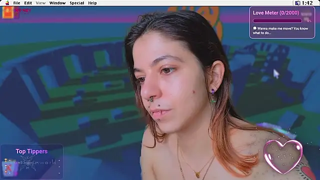 Snapshot of Kryptosworld chatting on February 12, 8:48 pm Kryptosworld online show from February 12, 8:48 pm