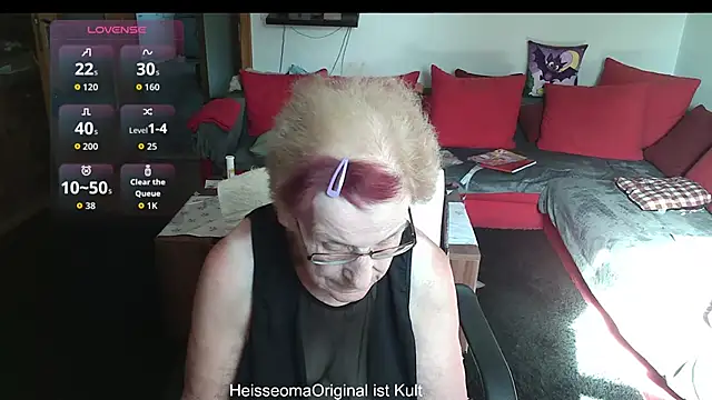 Snapshot of HeisseomaOriginal chatting on July 10, 7:12 am HeisseomaOriginal online show from July 10, 7:12 am