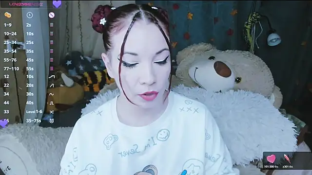 Snapshot of XNuka_Flower_LoverX chatting on October 18, 6:52 pm XNuka Flower LoverX online show from October 18, 6:52 pm