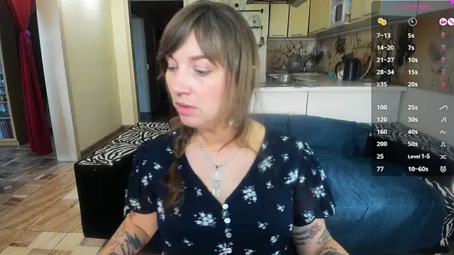 StacyTigerr online show from July 7, 2:10 pm
