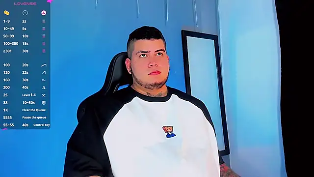 Thomas chubbyxhot online show from January 4, 1:10 pm