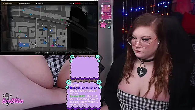 evamila online show from March 29, 1:05 am