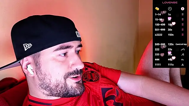 Snapshot of DominantTheo chatting on February 15, 2:26 am DominantTheo online show from February 15, 2:26 am