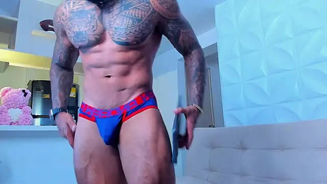 muscle man16 online show from February 20, 3:23 am