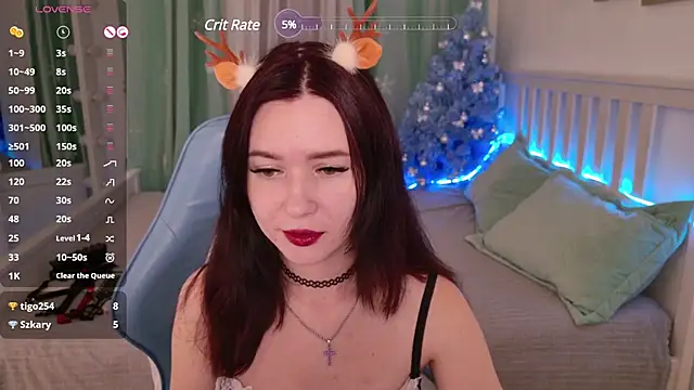 Snapshot of LissMoon chatting on January 1, 3:14 pm LissMoon online show from January 1, 3:14 pm