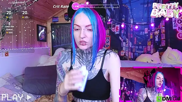 NekoCyber online show from October 22, 5:08 am