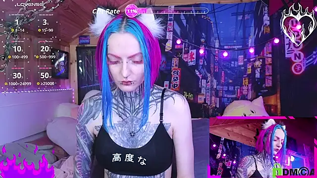 NekoCyber online show from November 22, 5:17 am