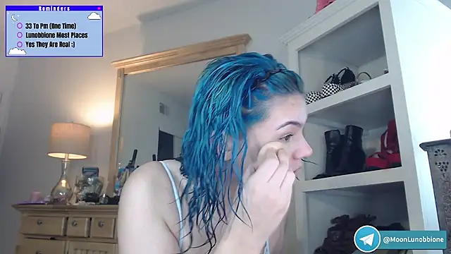 Snapshot of Lunobbione chatting on March 12, 3:51 pm Lunobbione online show from March 12, 3:51 pm