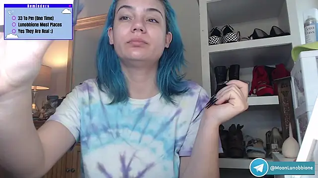 Snapshot of Lunobbione chatting on March 26, 9:09 pm Lunobbione online show from March 26, 9:09 pm