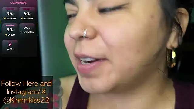 kimmiakiss22 online show from October 30, 9:59 pm