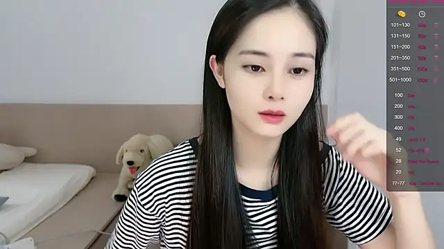 Snapshot of Judy520 chatting on October 19, 1:17 am Judy520 online show from October 19, 1:17 am