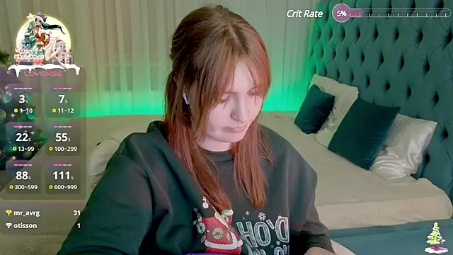  Chlo  e online show from December 25, 10:27 pm