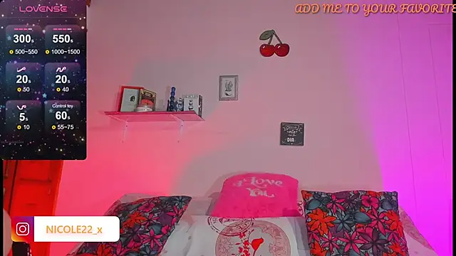 Nicole x online show from December 22, 3:33 am