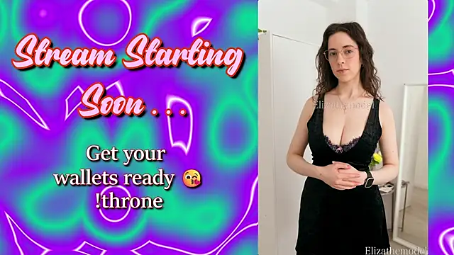 elizathemodel online show from July 22, 3:59 pm